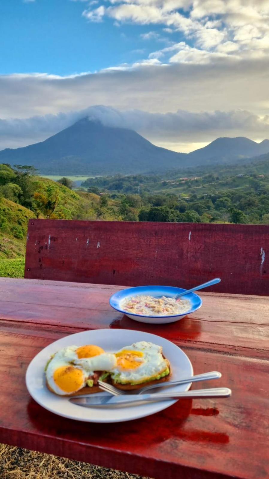 Vulkan Arenal Amazing View Lodge 4 Wd El Castillo Bagian luar foto